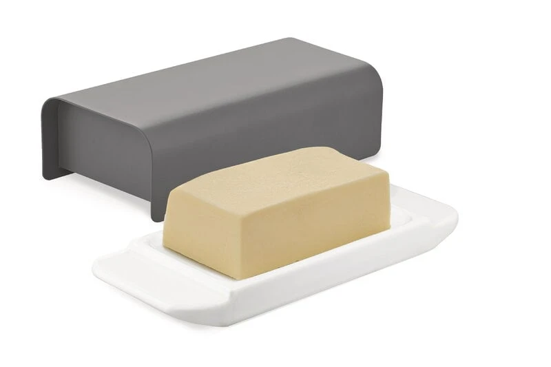Alessi Mattina Butter Dish, Dark Grey 3 Alessi Mattina Butter Dish, Dark Grey - Image 3