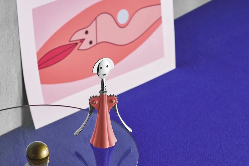 Alessi Anna G. Corkscrew, Pink 2 Alessi Anna G. Corkscrew, Pink - Image 2