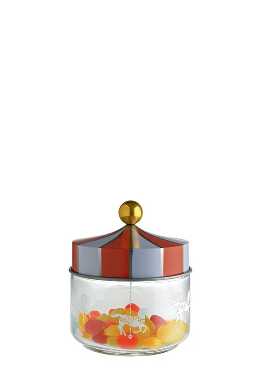 Alessi Circus Glass Jar, 0,5 L 2 Alessi Circus Glass Jar, 0,5 L - Image 2