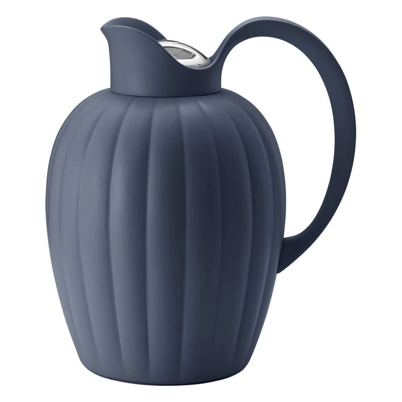 Georg Jensen Bernadotte Thermo Jug, 1 L, Dusk Blue 1 Georg Jensen Bernadotte Thermo Jug, 1 L, Dusk Blue