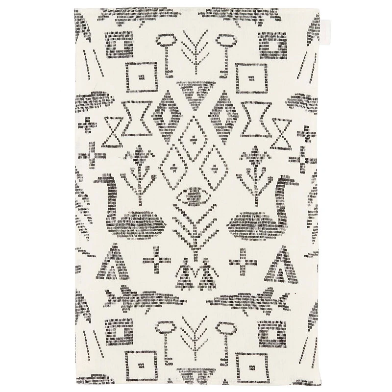 Saana Ja Olli Maailman Synty Tea Towel/placemat, Large, White 1 Saana Ja Olli Maailman Synty Tea Towel/placemat, Large, White