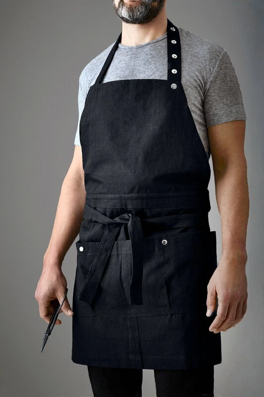 The Organic Company Creative And Garden Apron, Black 3 The Organic Company Creative And Garden Apron, Black - Image 3