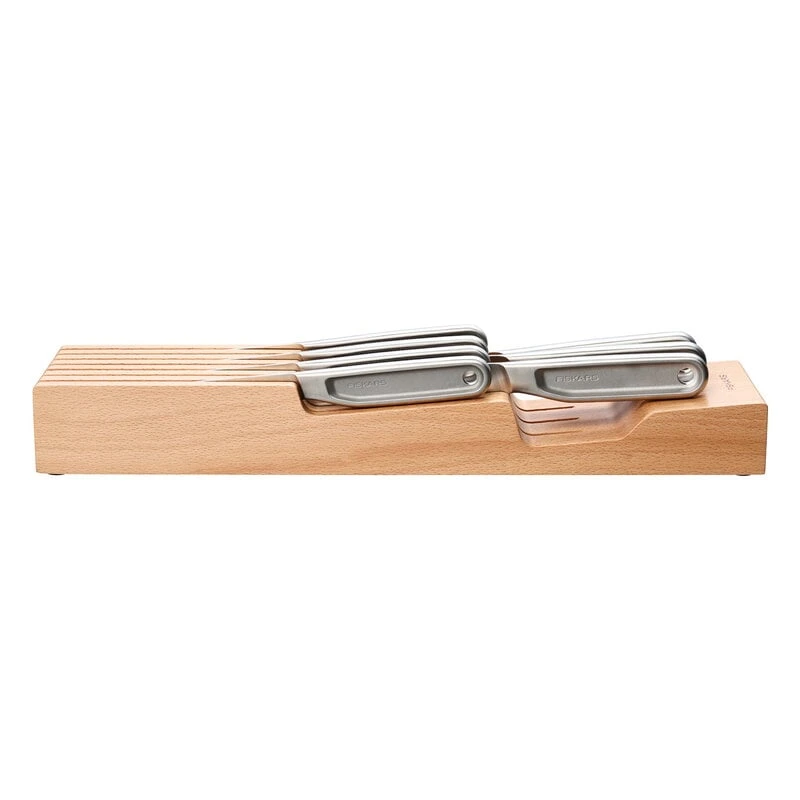 Fiskars Fiskars Wooden Drawer Knife Block 2 Fiskars Fiskars Wooden Drawer Knife Block - Image 2
