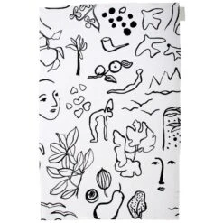 Saana Ja Olli Onnenmaa Tea Towel/placemat, White