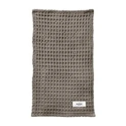 The Organic Company Big Waffle Kitchen And Wash Cloth, Clay