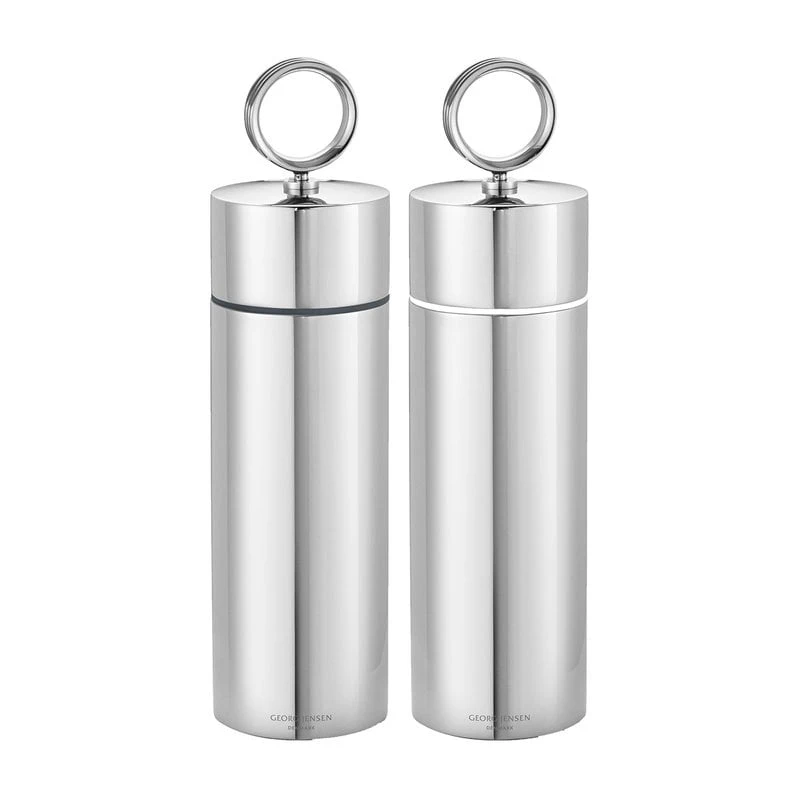 Georg Jensen Bernadotte Salt And Pepper Grinder Set 1 Georg Jensen Bernadotte Salt And Pepper Grinder Set