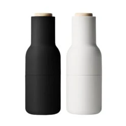 MENU Bottle Grinder 2 Pcs, Ash - Carbon - Beech