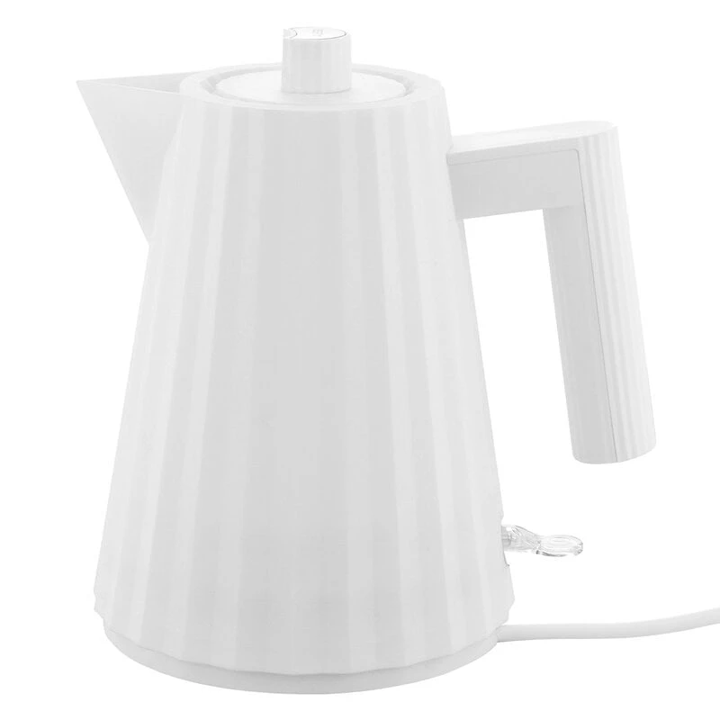 Alessi Plissé Electric Kettle 1 L, White 1 Alessi Plissé Electric Kettle 1 L, White
