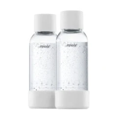 Mysoda Water Bottle 0,5 L, 2 Pcs, White