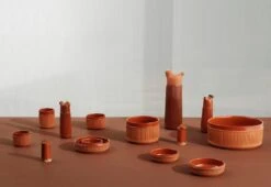 Normann Copenhagen Junto Pepper Shaker -Kitchen Utensils Shop 3610 Normann Copenhagen Junto Terracotta Group 01 1