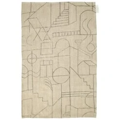 Saana Ja Olli Unien Talo Tea Towel/placemat, Beige