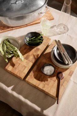 Ferm LIVING Chess Cutting Board, Rectangle, Small 7 Ferm LIVING Chess Cutting Board, Rectangle, Small -Kitchen Utensils Shop 39 0785 1