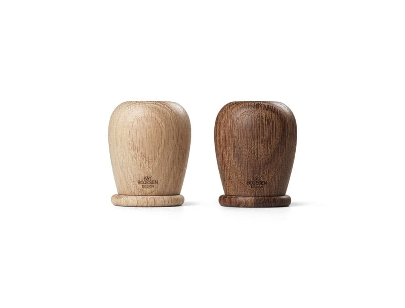 Kay Bojesen Menageri Salt And Pepper Set, Oak - Smoked Oak 3 Kay Bojesen Menageri Salt And Pepper Set, Oak - Smoked Oak - Image 3