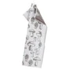 Lapuan Kankurit Sienimetsä Tea Towel, White - Brown