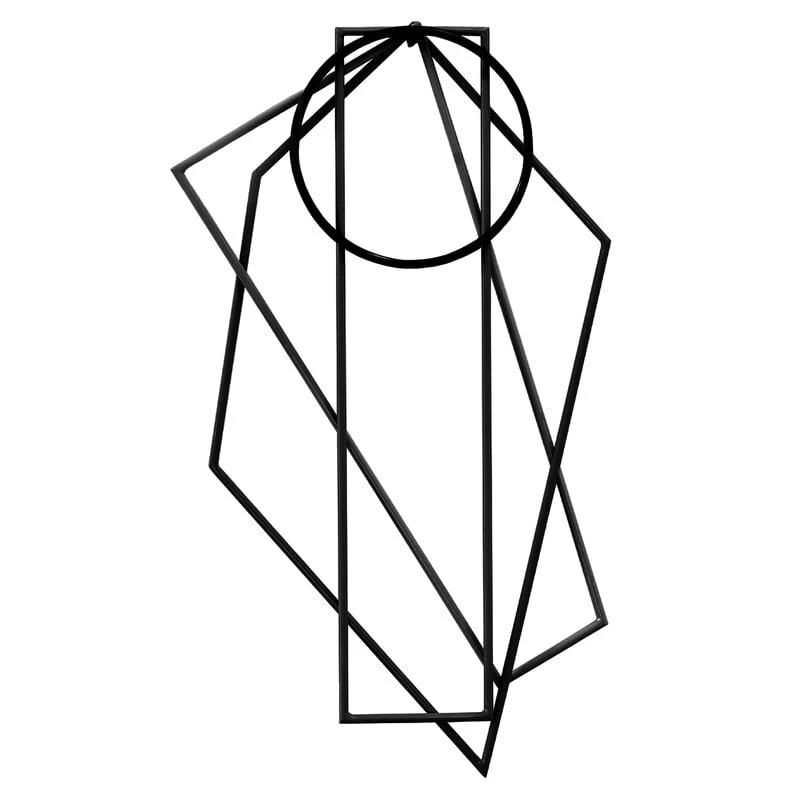 Valerie_objects Trivets, 4 Pcs, Lacquered Steel, Black 1 Valerie_objects Trivets, 4 Pcs, Lacquered Steel, Black