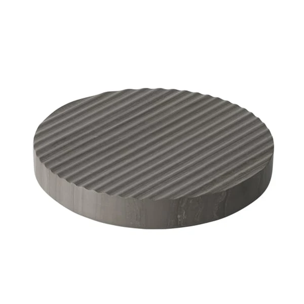 Muuto Groove Marble Trivet, Small, Grey 1 Muuto Groove Marble Trivet, Small, Grey