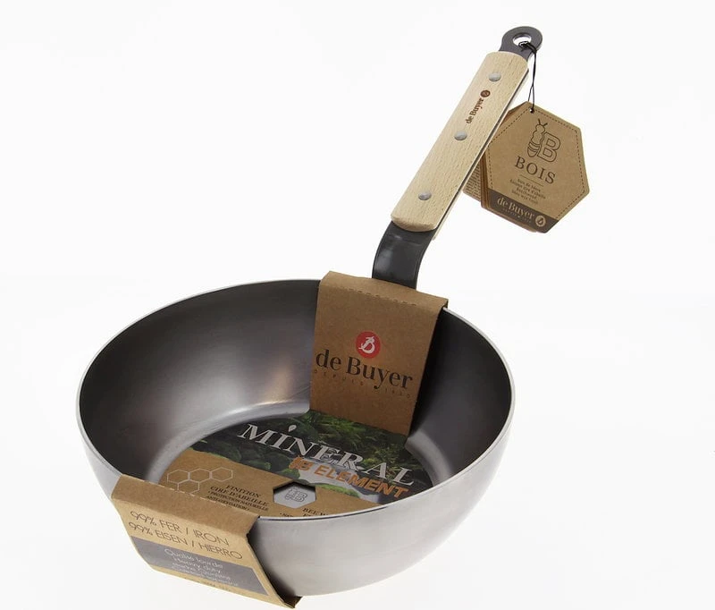 De Buyer Mineral B Bois Country Pan, 24 Cm 2 De Buyer Mineral B Bois Country Pan, 24 Cm - Image 2