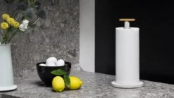 Alessi Mattina Kitchen Roll Holder, Grey -Kitchen Utensils Shop 61f16a765197cfb8d05203eb Portarotolo grigio