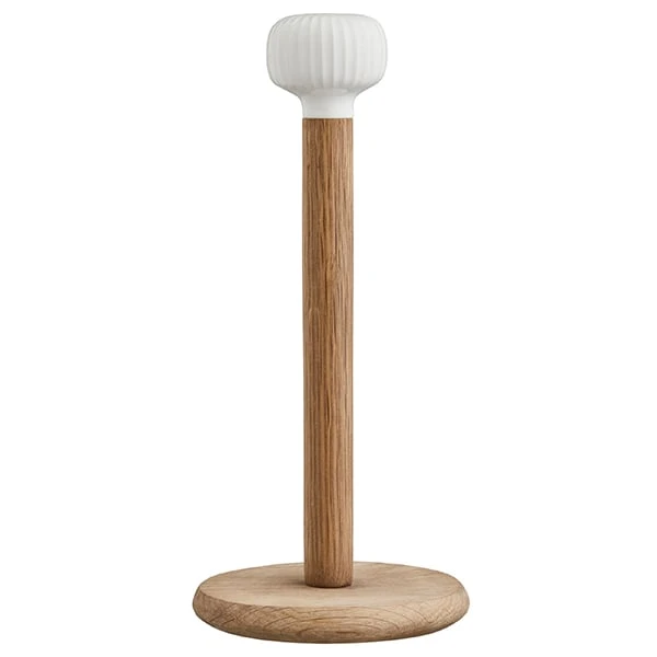 Kähler Hammershøi Paper Towel Holder, White 1 Kähler Hammershøi Paper Towel Holder, White