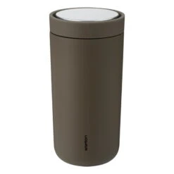 Stelton To Go Click Thermo Cup, 0,4 L, Soft Bark