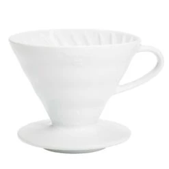 Hario Hario V60 Coffee Dripper Size 02, White Porcelain