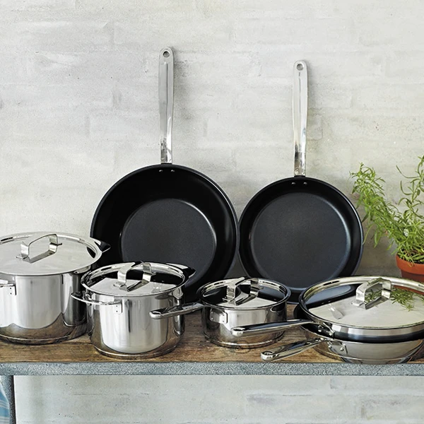 Fiskars All Steel Sauté Pan 26 Cm, Stainless Steel 2 Fiskars All Steel Sauté Pan 26 Cm, Stainless Steel - Image 2