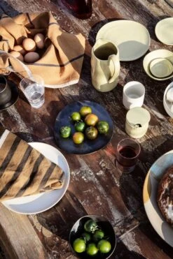 Ferm LIVING Hale Tea Towel, Sugar Kelp - Black -Kitchen Utensils Shop 70 1589