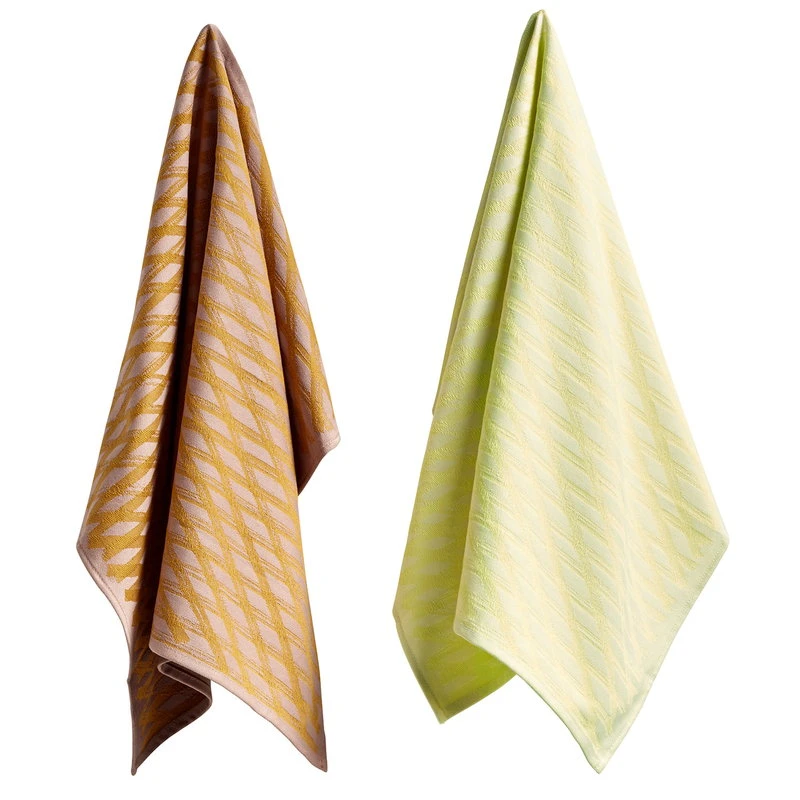 HAY S&B Tea Towels, 2 Pcs, No. 1 Marker Diamond 1 HAY S&B Tea Towels, 2 Pcs, No. 1 Marker Diamond