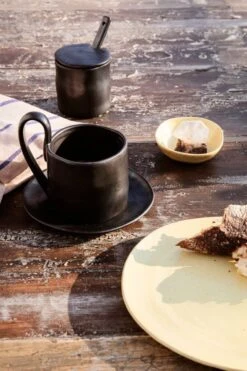 Ferm LIVING Flow Jam Jar With Spoon, Black 9 Ferm LIVING Flow Jam Jar With Spoon, Black -Kitchen Utensils Shop 79 1639