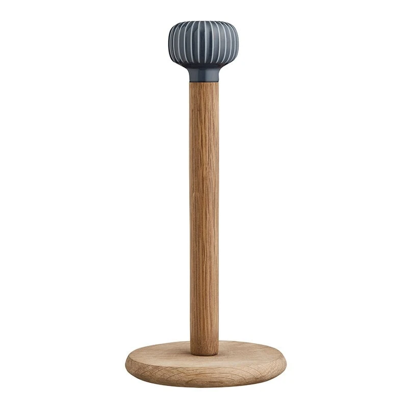 Kähler Hammershøi Paper Towel Holder, Anthracite 1 Kähler Hammershøi Paper Towel Holder, Anthracite