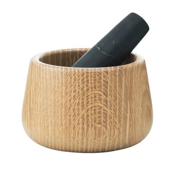 Normann Copenhagen Craft Mortar And Pestle, Black 1 Normann Copenhagen Craft Mortar And Pestle, Black
