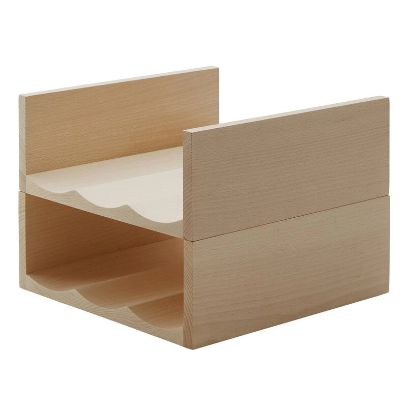 Mattiazzi Bibita Bottle Rack, Beech 3 Mattiazzi Bibita Bottle Rack, Beech - Image 3