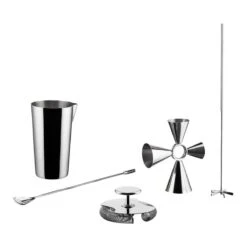 Alessi The Tending Box Mixing Kit, Set Of 5, Stainless Steel