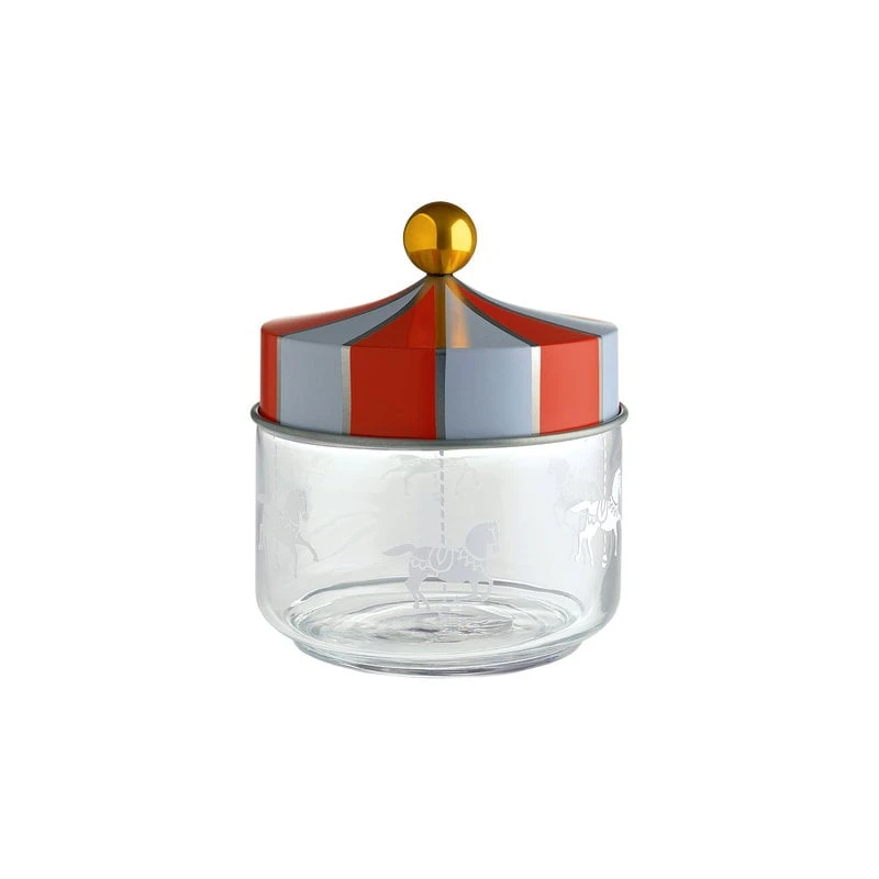 Alessi Circus Glass Jar, 0,5 L 1 Alessi Circus Glass Jar, 0,5 L