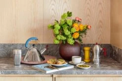 Alessi Sottsass Grinder, Medium, Yellow -Kitchen Utensils Shop FDS ruoka Alessi10 1