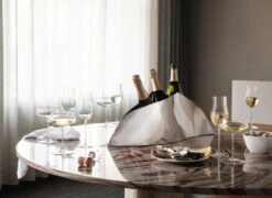 Georg Jensen Indulgence Grand Champagne Cooler -Kitchen Utensils Shop GJ AW22 Indulgence Sky Champagne1