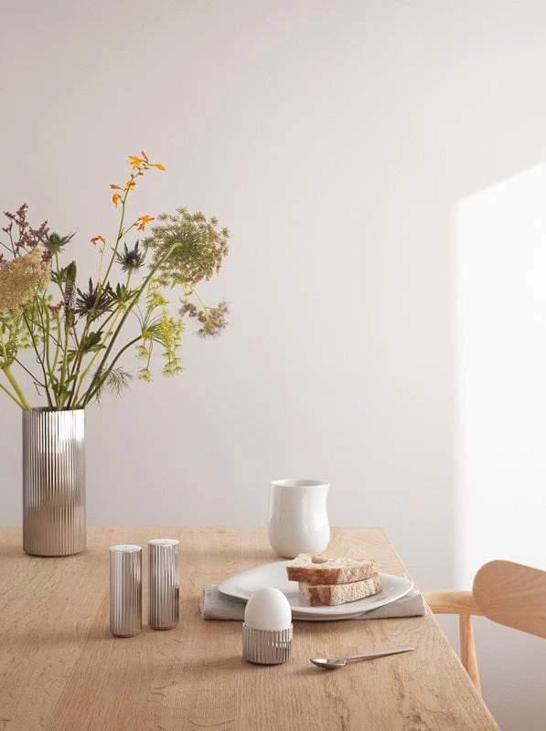 Georg Jensen Bernadotte Salt And Pepper Shaker, 2 Pcs 2 Georg Jensen Bernadotte Salt And Pepper Shaker, 2 Pcs - Image 2