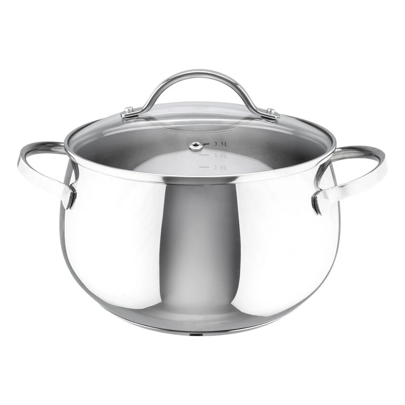 Heirol Belly Steel Pot, 4 L 1 Heirol Belly Steel Pot, 4 L
