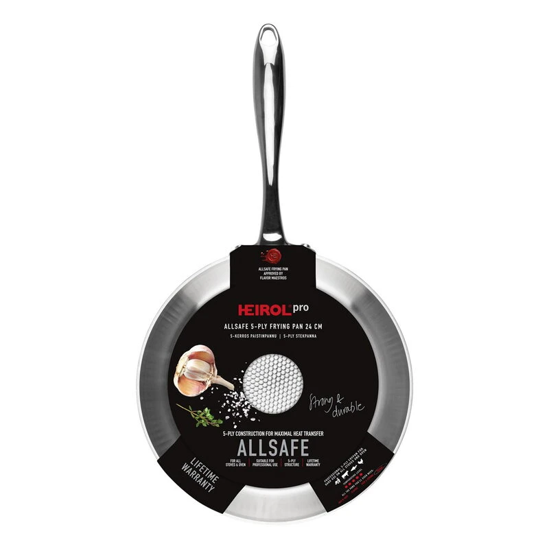 Heirol Allsafe Pro Frying Pan, 24 Cm 5 Heirol Allsafe Pro Frying Pan, 24 Cm - Image 5