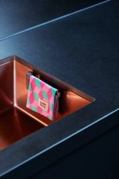 Happy Sinks Happy Sinks Dishcloth Holder, Charcoal -Kitchen Utensils Shop HS happy sinks dish cloth holder bio composite 446761 1100x EE