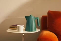 Alessi Plissé Electric Kettle, 1 L, Green -Kitchen Utensils Shop MDL06 1 GR amb H