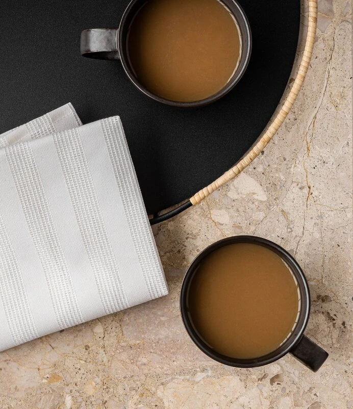 MENU Graphium Tea Towel, 2 Pcs, Ecru - Image 5