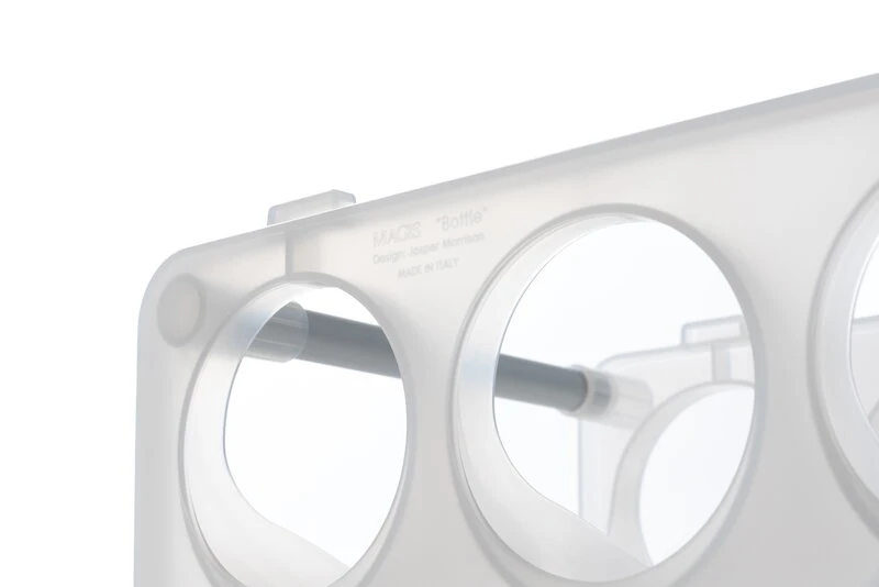 Magis Bottle Bottle Rack, Clear 3 Magis Bottle Bottle Rack, Clear - Image 3