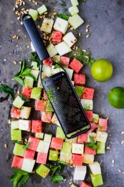 Microplane Black Sheep Series Fine Grater 9 Microplane Black Sheep Series Fine Grater -Kitchen Utensils Shop Microplane Black Sheep 43004 Fine Melon Salad 8
