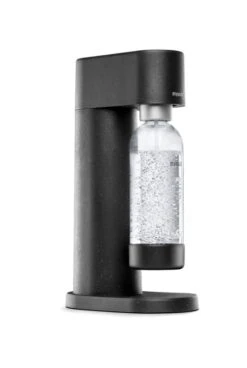 Mysoda Woody Sparkling Water Maker, Black 6 Mysoda Woody Sparkling Water Maker, Black -Kitchen Utensils Shop Mysoda Woody Black bottle attached