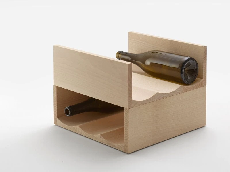 Mattiazzi Bibita Bottle Rack, Beech 2 Mattiazzi Bibita Bottle Rack, Beech - Image 2