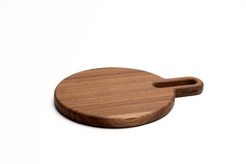 Hanna Saari Halikko Cutting Board, Round, Elm 2 Hanna Saari Halikko Cutting Board, Round, Elm - Image 2