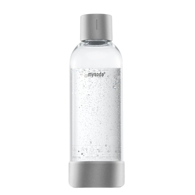 Mysoda Premium Water Bottle 1 L, Silver 1 Mysoda Premium Water Bottle 1 L, Silver