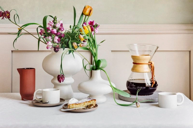 Muuto Groove Marble Trivet, Large, Grey 2 Muuto Groove Marble Trivet, Large, Grey - Image 2