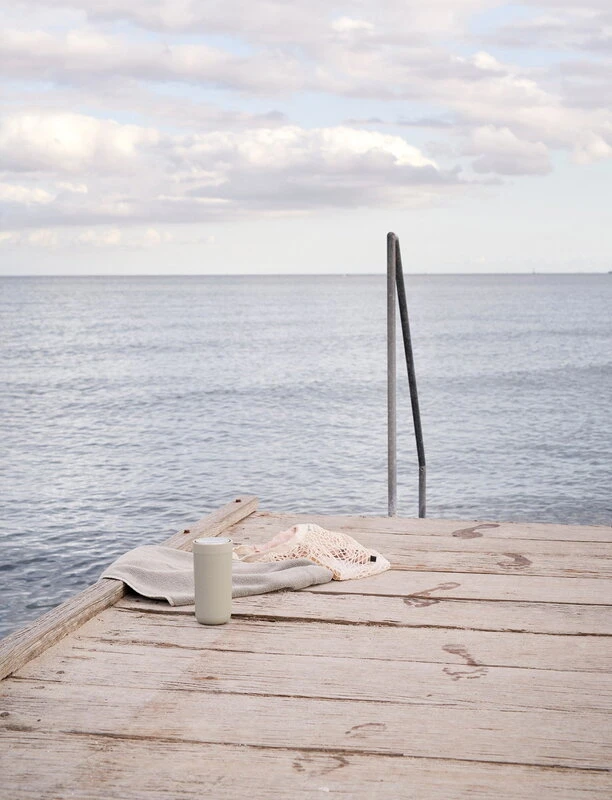 Stelton To Go Click Thermo Cup, 0,4 L, Soft Sand 2 Stelton To Go Click Thermo Cup, 0,4 L, Soft Sand - Image 2